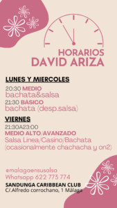 David Ariza clases de baile salsa y bachata en malaga